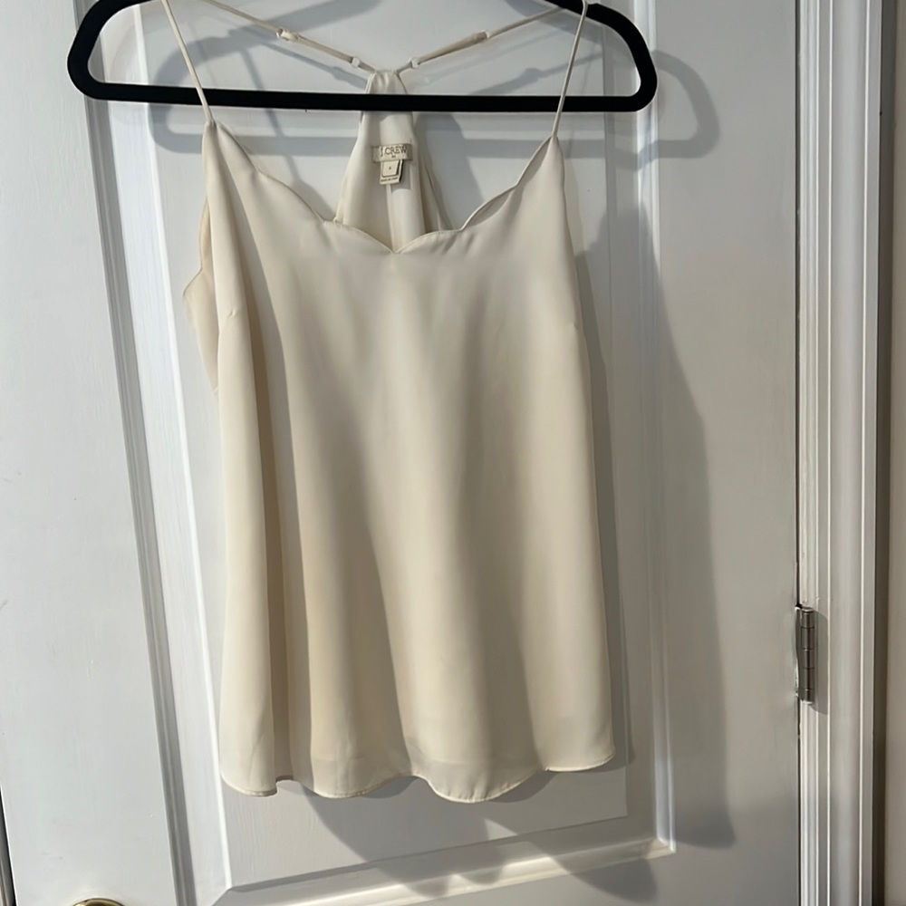 J.crew factory off white tank